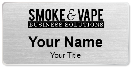 Custom name badges for Smoke and Vape