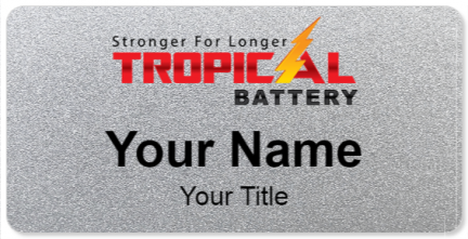 Tropical Battery Template Image
