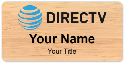Custom name badges for AT&T DIRECTV
