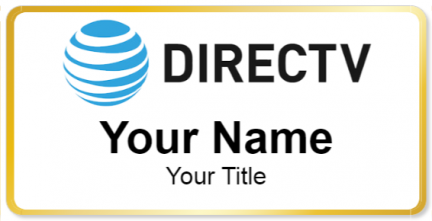 Custom name badges for AT&T DIRECTV