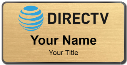 Custom name badges for AT&T DIRECTV