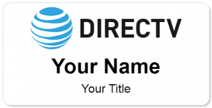Custom name badges for AT&T DIRECTV