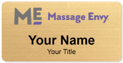 Custom name badges for Massage Envy