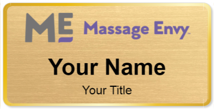 Custom name badges for Massage Envy