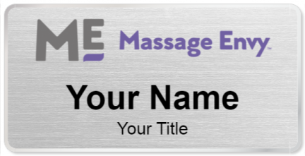 Custom name badges for Massage Envy