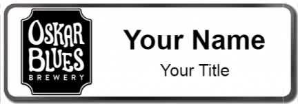 Custom name badges for Oskar Blues Brewery