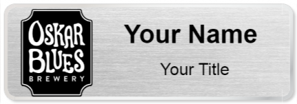 Custom name badges for Oskar Blues Brewery