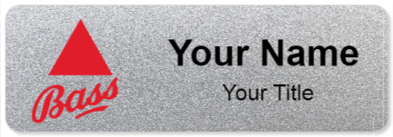 Custom name badges for Bass Brewery