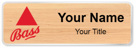 Custom name badges for Bass Brewery