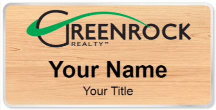 Custom name badges for Greenrock Realty