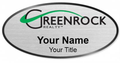 Custom name badges for Greenrock Realty