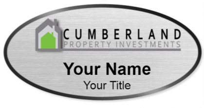 Custom name badges for Cumberland Property Investment
