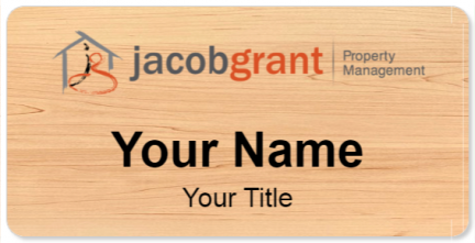 Custom name badges for JacobGrant Property Management