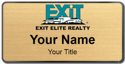 Custom name badges for Exit Elite Realty