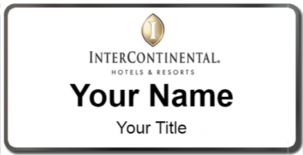Custom name badges for InterContinental