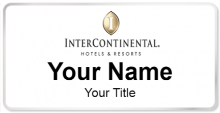 Custom name badges for InterContinental