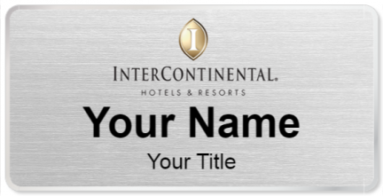 Custom name badges for InterContinental