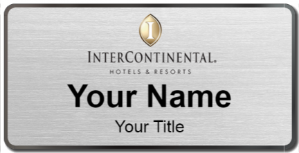 Custom name badges for InterContinental