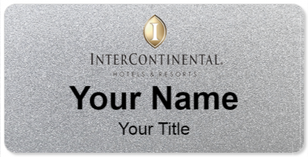 Custom name badges for InterContinental