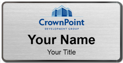 Custom name badges for CrownPoint Development Group