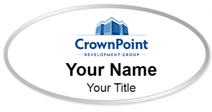 Custom name badges for CrownPoint Development Group