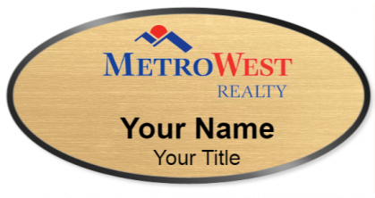 Custom name badges for MetroWest Realty