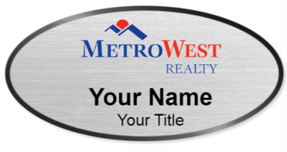 Custom name badges for MetroWest Realty