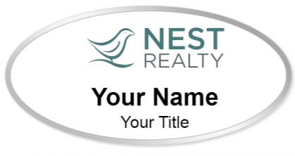 Custom name badges for Nest Realty