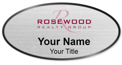 Custom name badges for Rosewood Realty Group