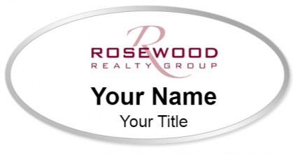 Custom name badges for Rosewood Realty Group