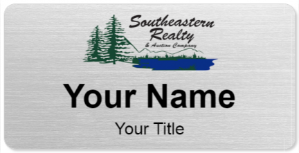 Custom name badges for Southeaster Realty & Auction Company