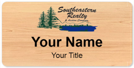 Custom name badges for Southeaster Realty & Auction Company