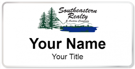 Custom name badges for Southeaster Realty & Auction Company