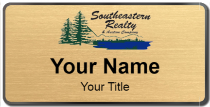 Custom name badges for Southeaster Realty & Auction Company