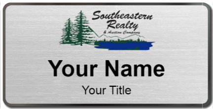 Custom name badges for Southeaster Realty & Auction Company