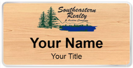 Custom name badges for Southeaster Realty & Auction Company