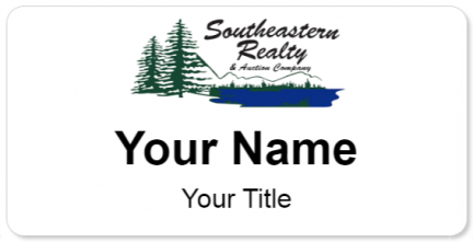Custom name badges for Southeaster Realty & Auction Company