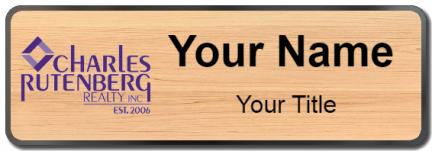 Custom name badges for Charles Rutenberg Realty
