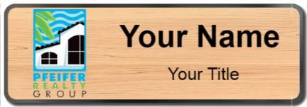 Custom name badges for Pfeifer Realty Group
