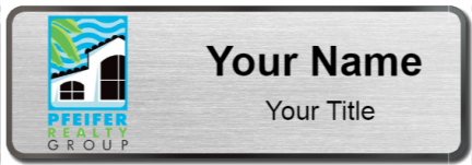 Custom name badges for Pfeifer Realty Group