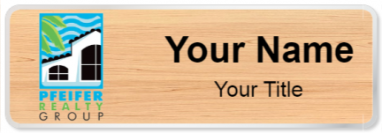Custom name badges for Pfeifer Realty Group