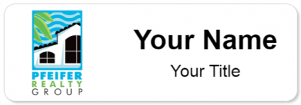 Custom name badges for Pfeifer Realty Group