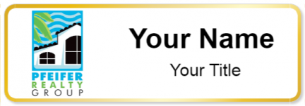 Custom name badges for Pfeifer Realty Group