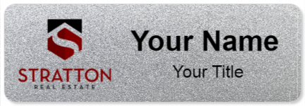 Custom name badges for Stratton Real Estate