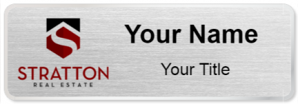 Custom name badges for Stratton Real Estate