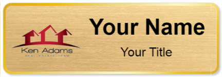 Custom name badges for Ken Adams Real Estate