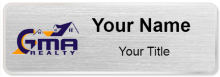 Custom name badges for GMA Realty