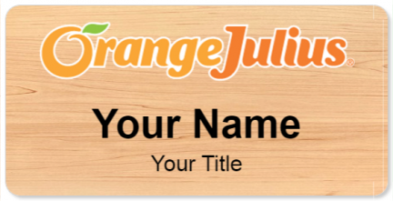 Orange Julius Template Image