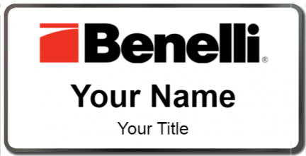 Custom name badges for Benelli USA