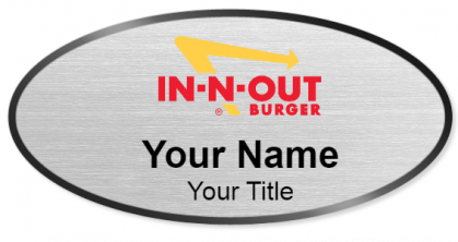 Custom name badges for In N Out Burger